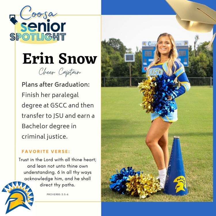 Senior Spotlight — Erin Snow