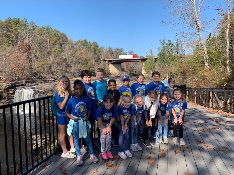 3rd grade had a great trip to Little River Canyon today! 